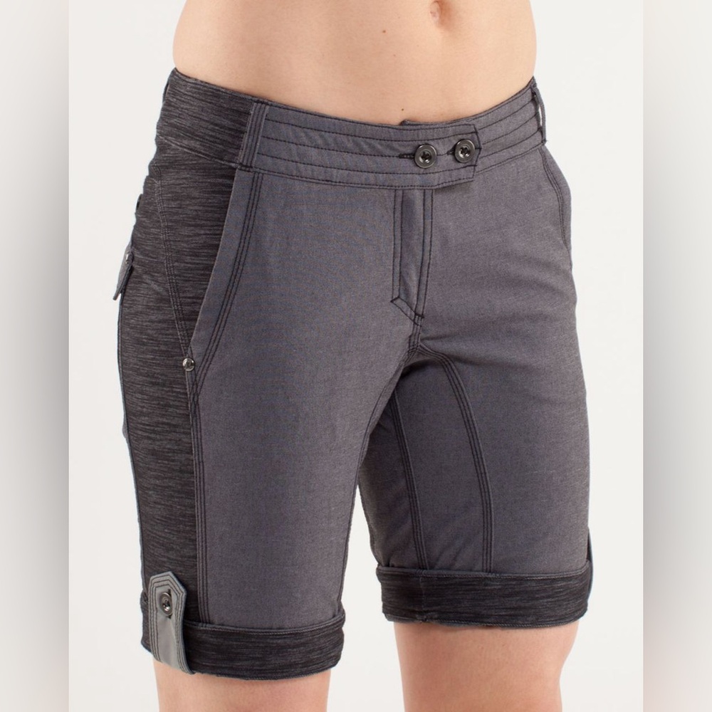 lululemon athletica Charcoal Women's Cargo Shorts